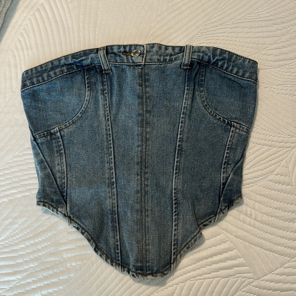 Pretty little thing jean top